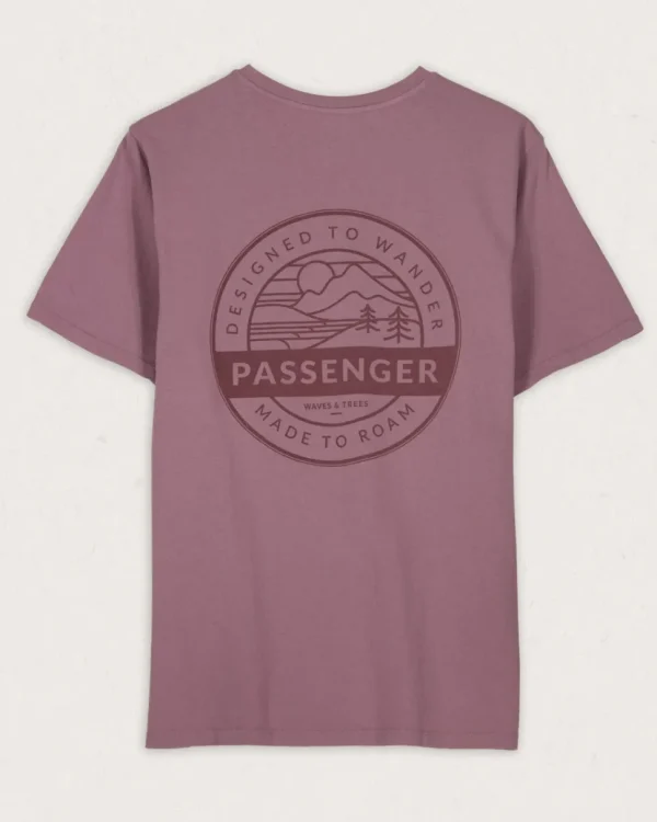 Outlet Floris van Bommel Odyssey Recycled Cotton T-Shirt Grape