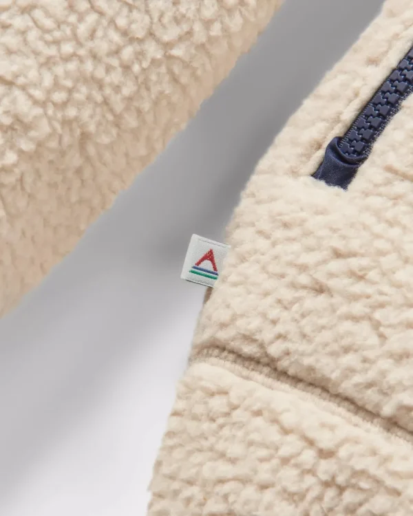 Best Passenger Offgrid 2.0 Recycled Sherpa Fleece Oatmeal/Navy