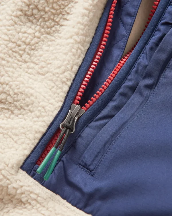 Best Passenger Offgrid 2.0 Recycled Sherpa Fleece Oatmeal/Navy