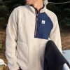 Best Passenger Offgrid 2.0 Recycled Sherpa Fleece Oatmeal/Navy