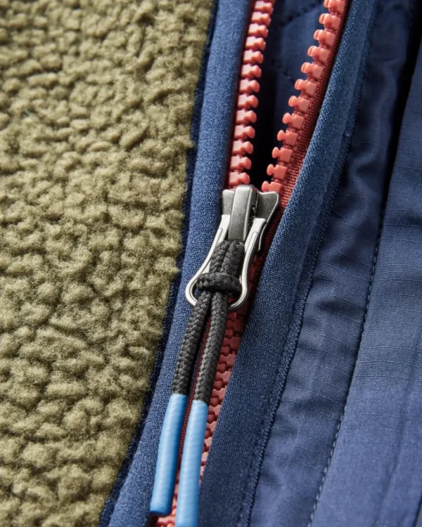 Cheap Passenger Offgrid 2.0 Recycled Sherpa Fleece Khaki