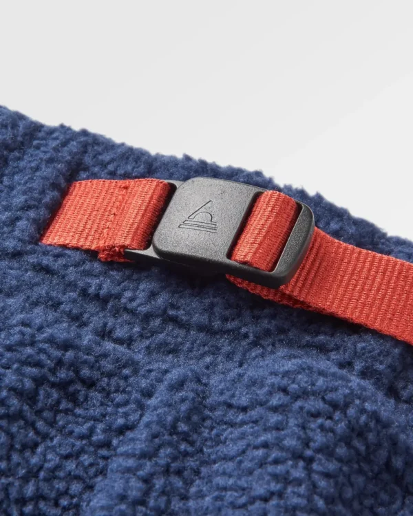 Store Floris van Bommel Offgrid Recycled Sherpa Fleece Jogger Rich Navy