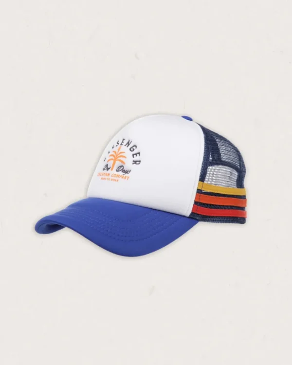 Shop Passenger Onda Snapback Trucker Cap True Blue