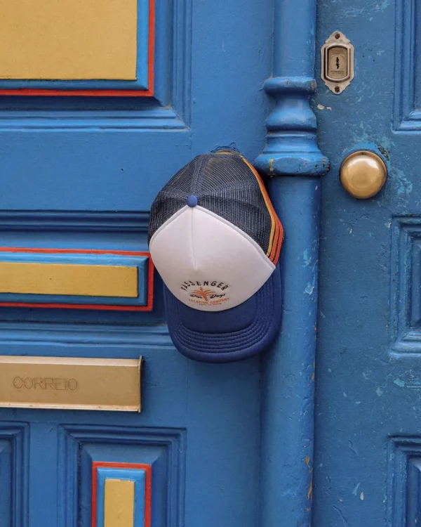 Shop Passenger Onda Snapback Trucker Cap True Blue