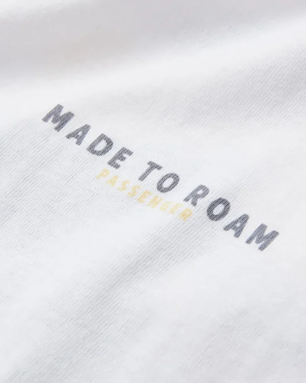 Cheap Passenger Open Road Recycled Cotton T-Shirt White