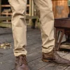 Fashion Floris van Bommel 365 Organic Cotton Pants Chinchilla Brown
