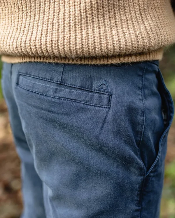 Clearance Floris van Bommel 365 Organic Cotton Pants Dark Denim