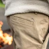 Fashion Floris van Bommel 365 Organic Cotton Pants Chinchilla Brown