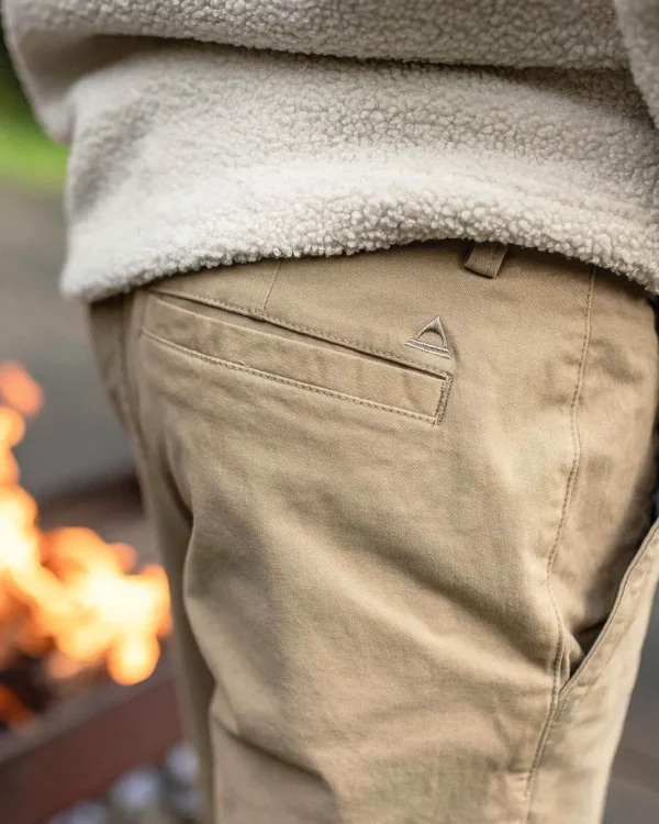 Fashion Floris van Bommel 365 Organic Cotton Pants Chinchilla Brown