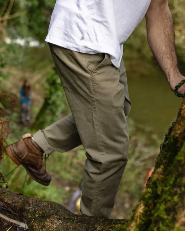 Online Passenger 365 Organic Cotton Pants Dusty Olive