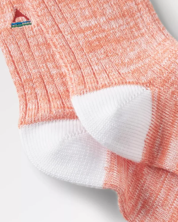 Best Sale Passenger Organic Mid-weight Rib Socks Apricot