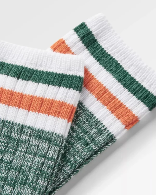Best Sale Passenger Organic Midweight Rib Socks Deep Ocean