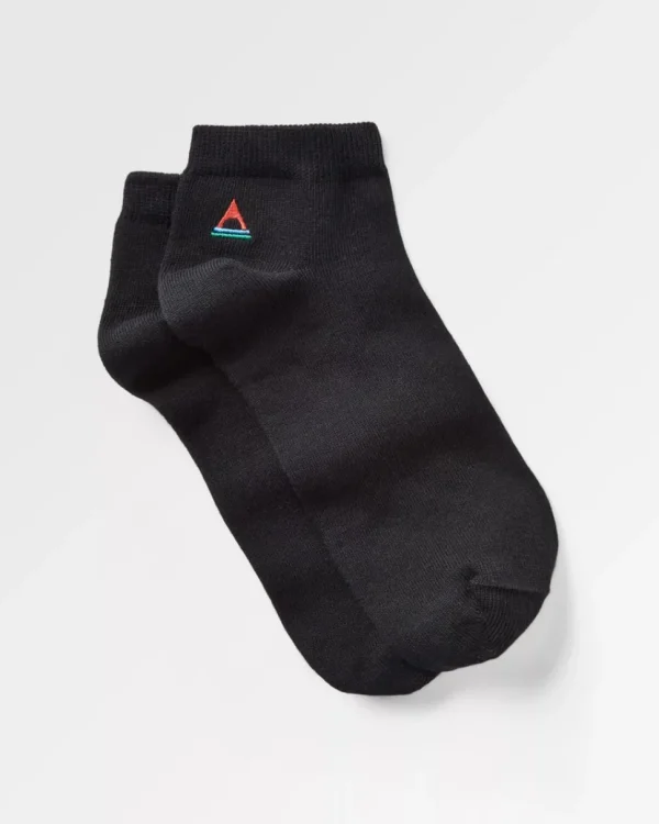 Online Passenger Organic Trainer Socks Black