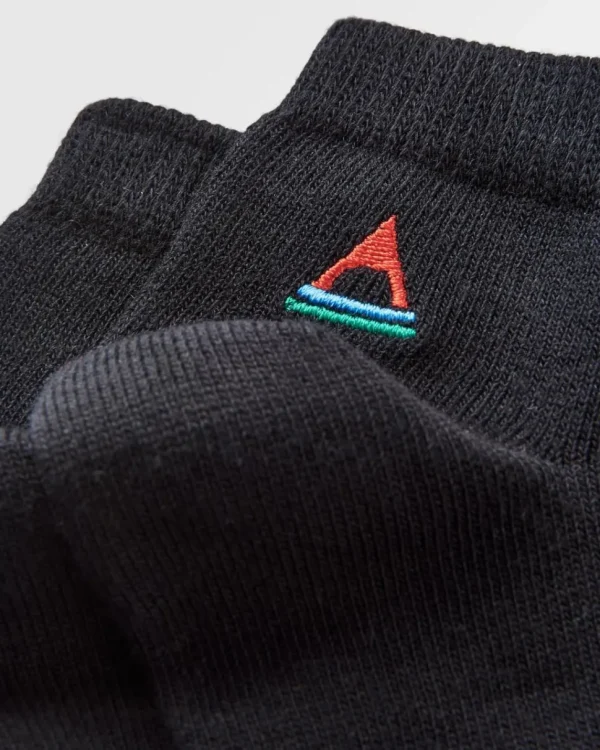Online Passenger Organic Trainer Socks Black