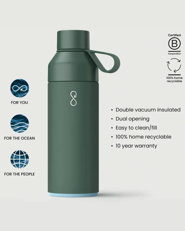 Sale Floris van Bommel Original Ocean Bottle 500ml Forest Green