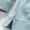 Online Passenger Outlook Recycled Cotton Hoodie Blue Fog