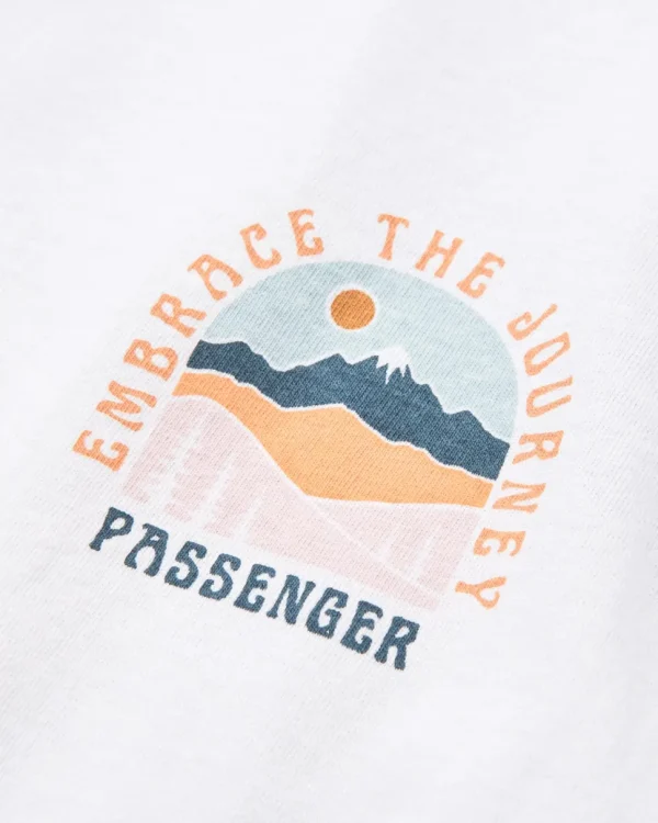 Cheap Passenger Outlook Recycled LS T-Shirt True Blue