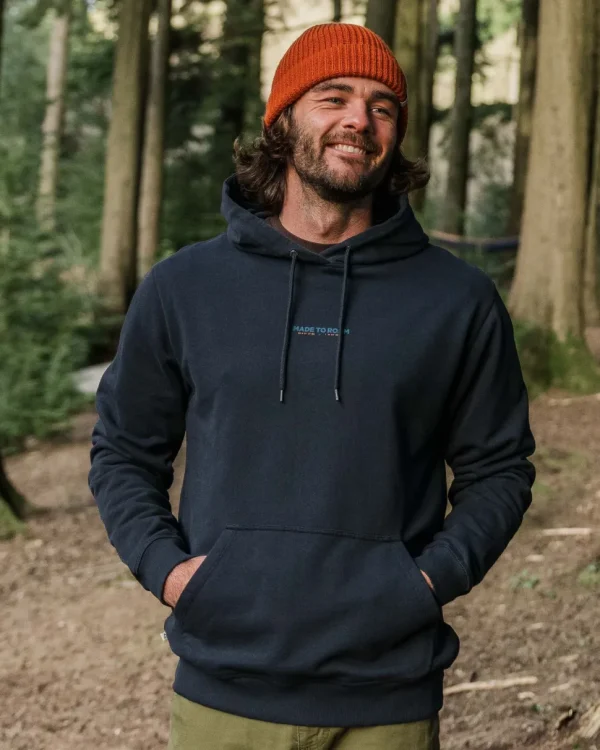 Flash Sale Passenger Pace Recycled Cotton Hoodie Deep Navy