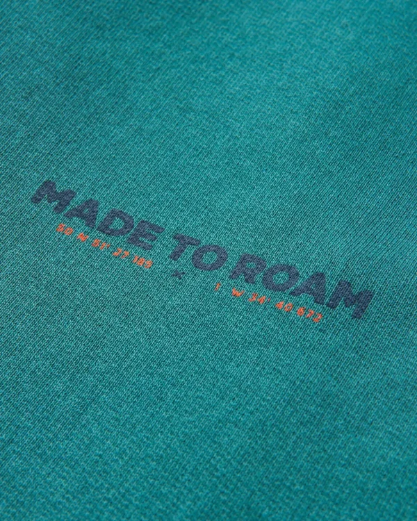 Sale Passenger Pace Recycled Cotton Hoodie Deep Ocean