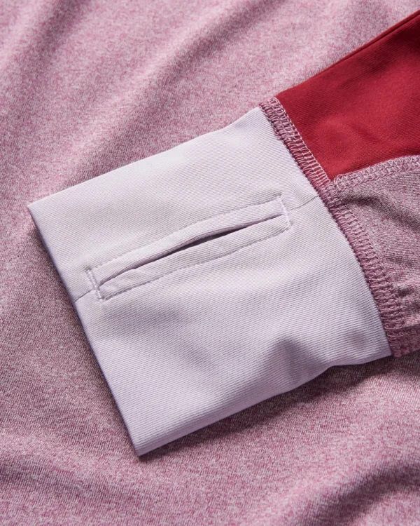 Fashion Passenger Pacifica Recycled Active LS Top Berry Marl
