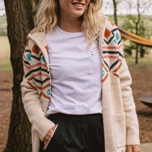 Store Passenger Palumbo Hooded Cardigan Off White