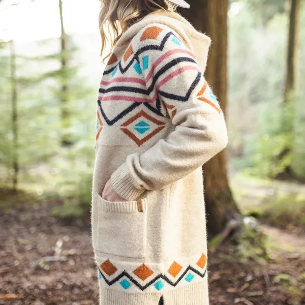 Store Passenger Palumbo Hooded Cardigan Off White