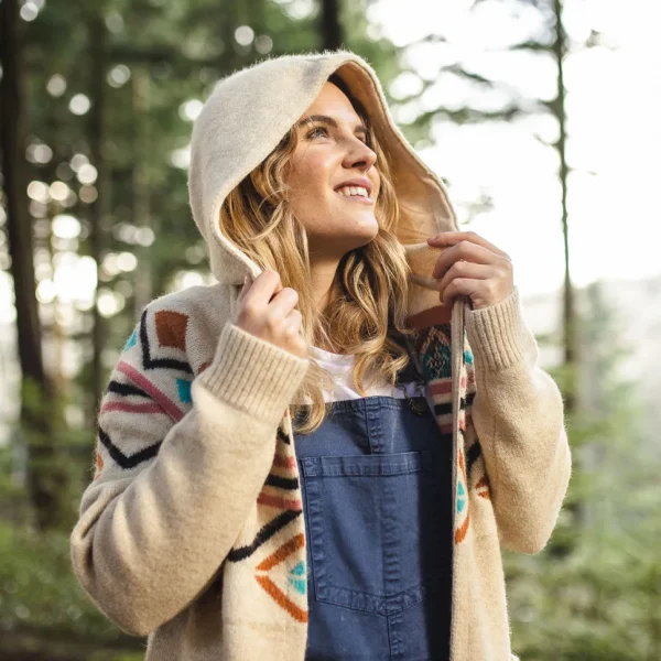 Store Passenger Palumbo Hooded Cardigan Off White