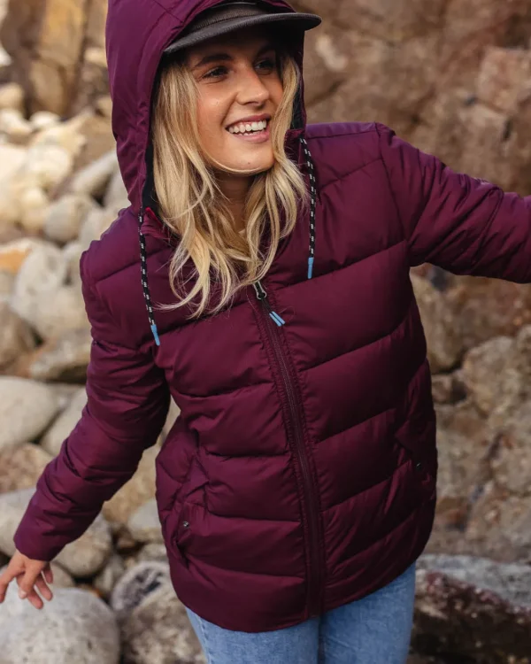 Sale Passenger Parks Recycled Insulated Jacket Windsor Wine