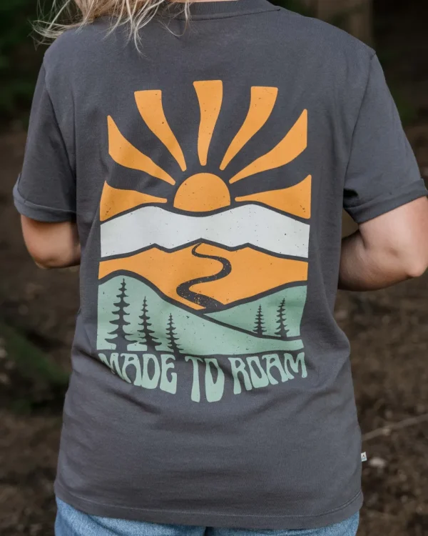 Shop Passenger Perfect Days T-Shirt Charcoal
