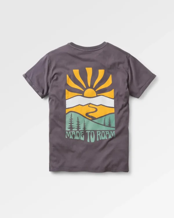 Shop Passenger Perfect Days T-Shirt Charcoal