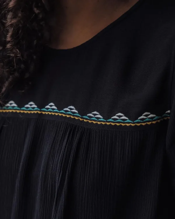 Shop Passenger Petal Top Black