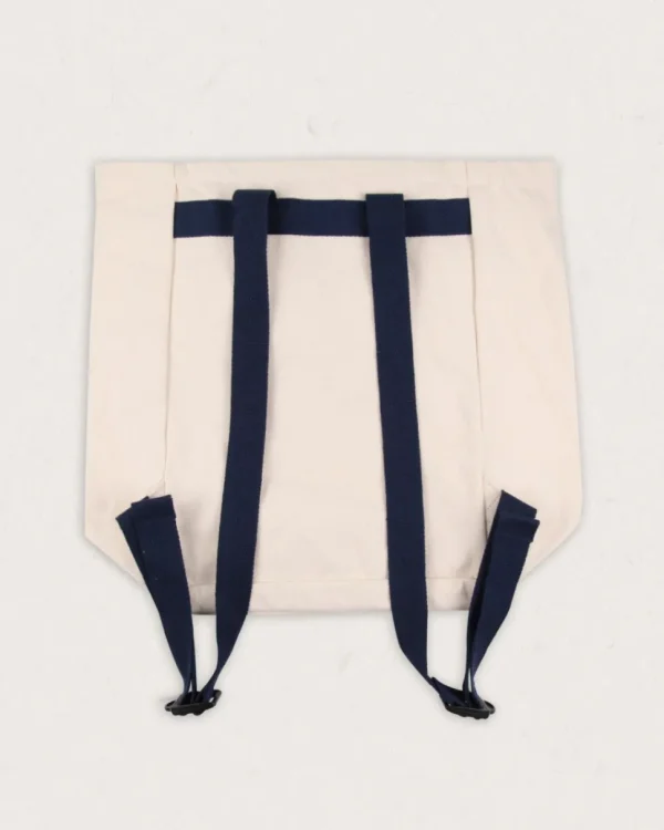Shop Floris van Bommel Pico Organic Tote Backpack Off White