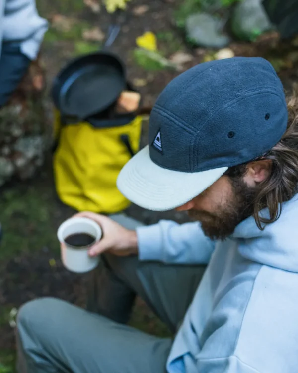 Sale Passenger Pine Recycled Polar Fleece Cap Charcoal