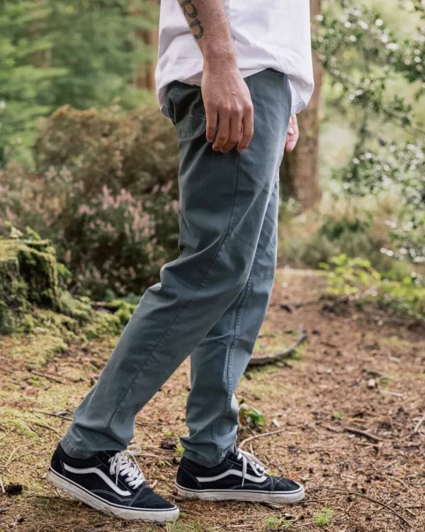 Fashion Floris van Bommel 365 5 Pocket Trouser Ocean Grey