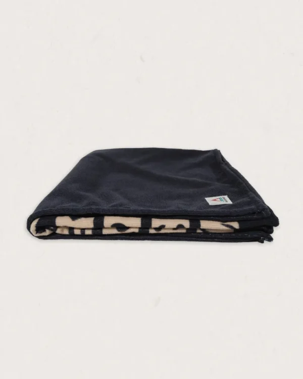 Cheap Floris van Bommel Portland Beach Recycled Towel Deep Navy