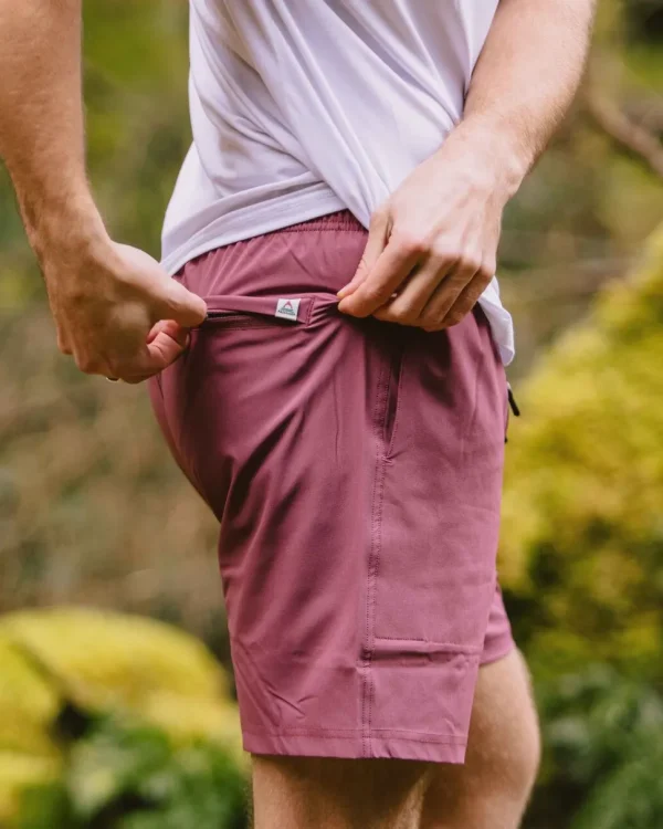 Hot Floris van Bommel Porto Recycled All Purpose Swim Short Crushed Berry