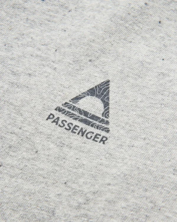 Store Passenger Purpose Organic Cotton Raglan LS T-Shirt Black