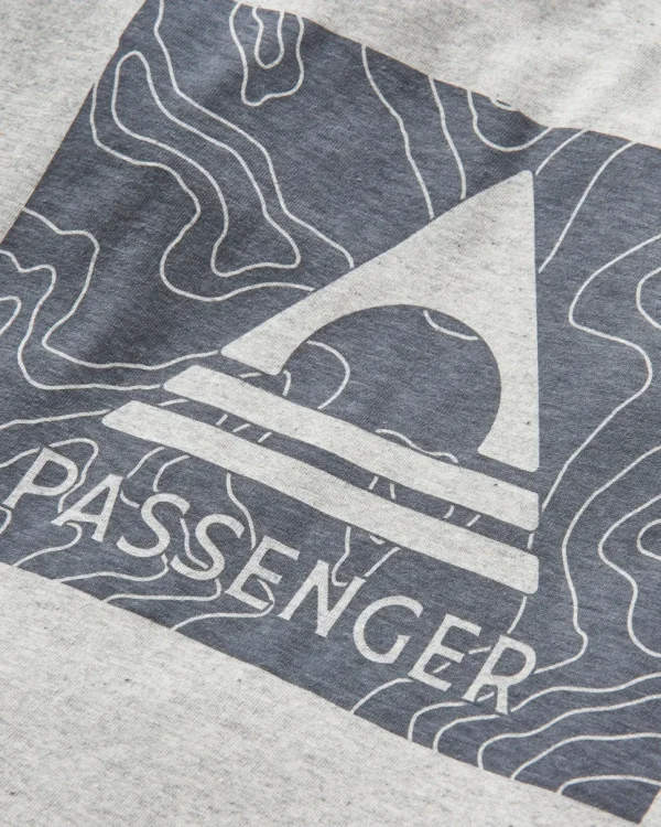 Store Passenger Purpose Organic Cotton Raglan LS T-Shirt Black