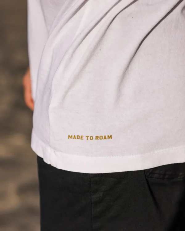 Clearance Passenger Purpose Recycled Relaxed Fit T-Shirt White