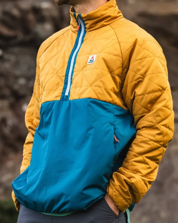 Store Floris van Bommel Pursue Recycled Thermore® Insulated Jacket Dusty Ochre/ Corsair Blue