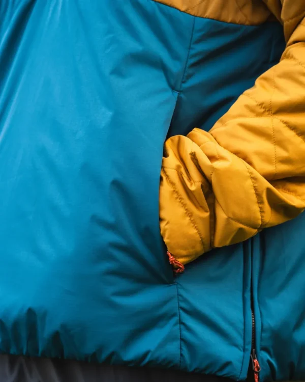 Store Floris van Bommel Pursue Recycled Thermore® Insulated Jacket Dusty Ochre/ Corsair Blue