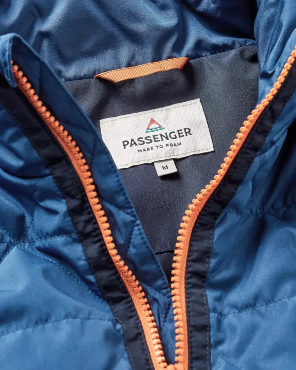 Sale Passenger Pursue Recycled Thermore® Insulated Jacket Dark Denim/ Deep Navy