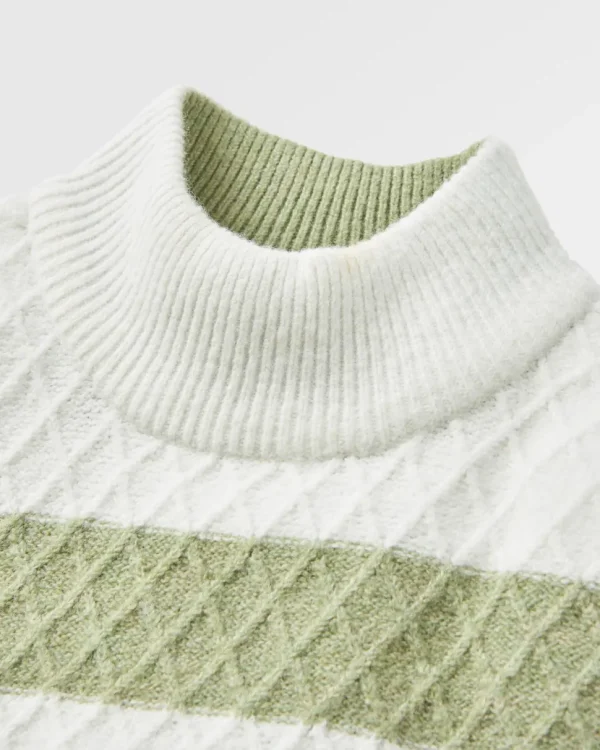 Cheap Passenger Ramble Recycled Knitted Jumper Off White