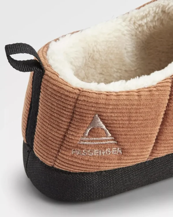 Clearance Floris van Bommel Recharge Corduroy Hut Slipper Coconut