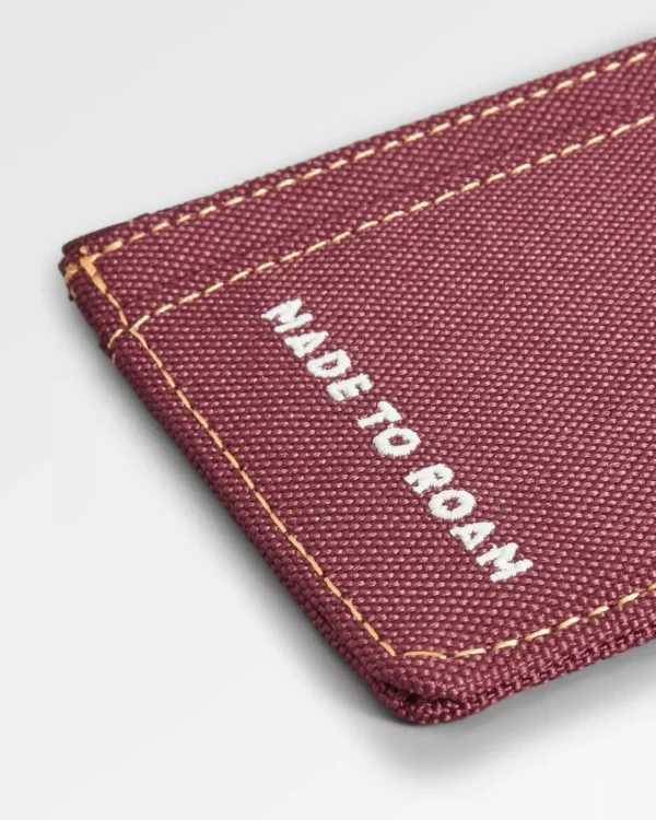 Store Floris van Bommel Recycled Card Holder Burgundy
