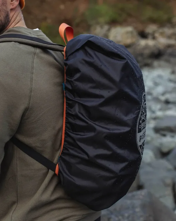 Hot Passenger Recycled Waterproof Backpack Cover (18-35L) Black