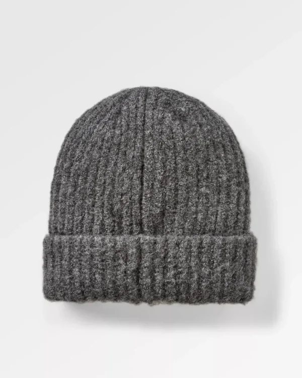 Shop Floris van Bommel Redwood Fleece Lined Recycled Beanie Grey