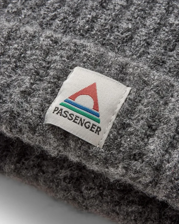 Shop Floris van Bommel Redwood Fleece Lined Recycled Beanie Grey
