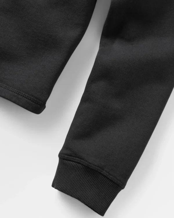 Clearance Passenger Remote Recycled Cotton Sweatshirt Black