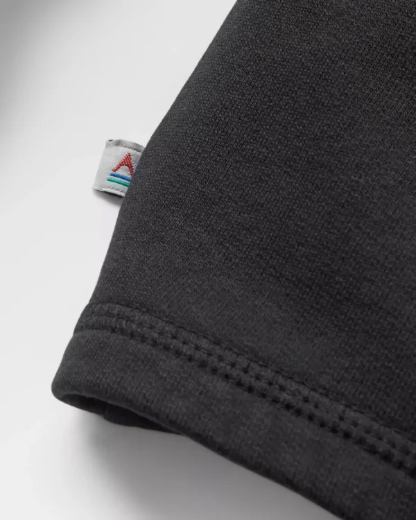 Clearance Passenger Remote Recycled Cotton Sweatshirt Black